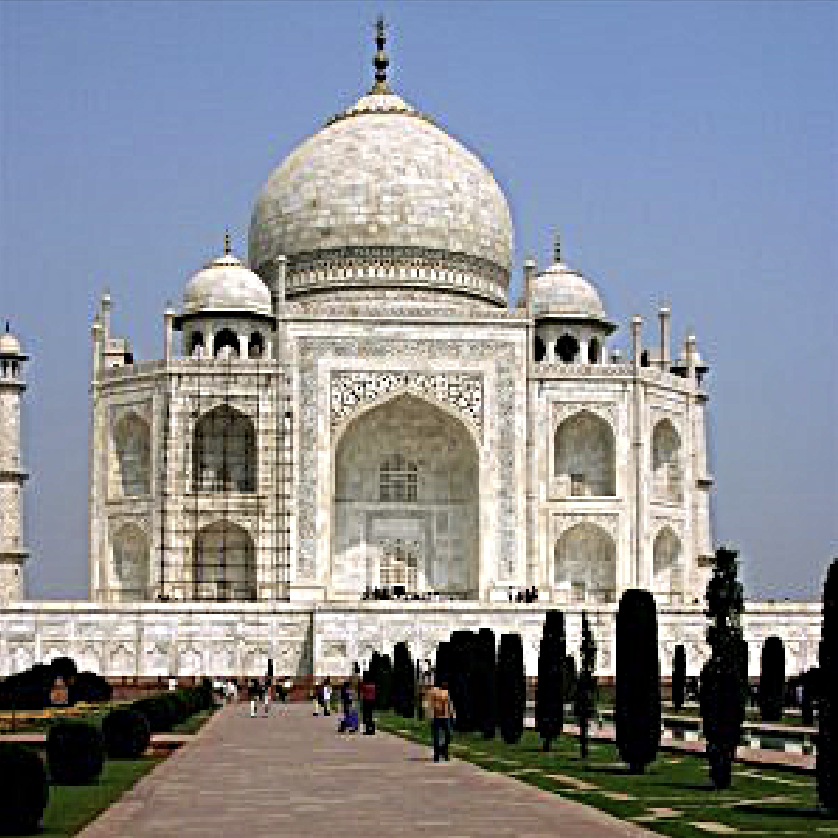 Sharpened Taj Mahal with Alpha = 1.0