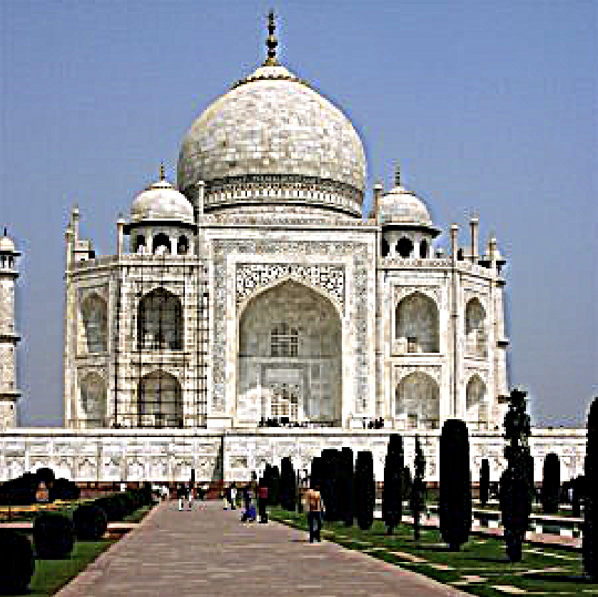 Sharpened Taj Mahal with Alpha = 2.0