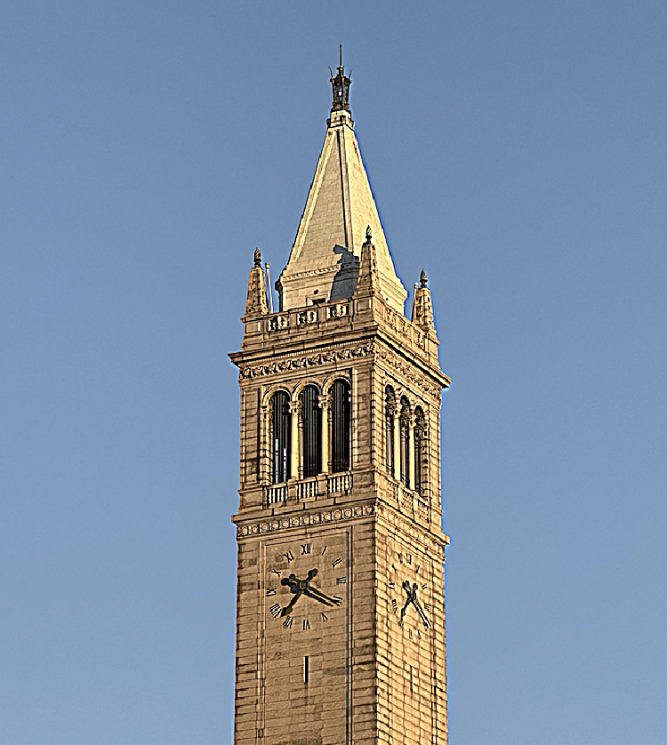 Sharpened Campanile with Alpha = 2.0