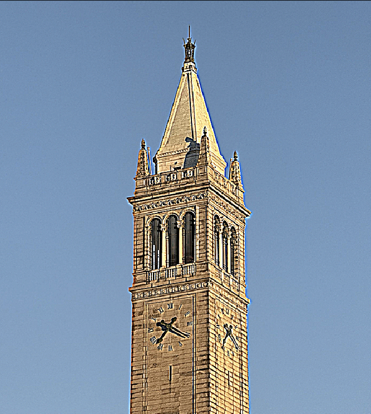 Sharpened Campanile with Alpha = 4.0