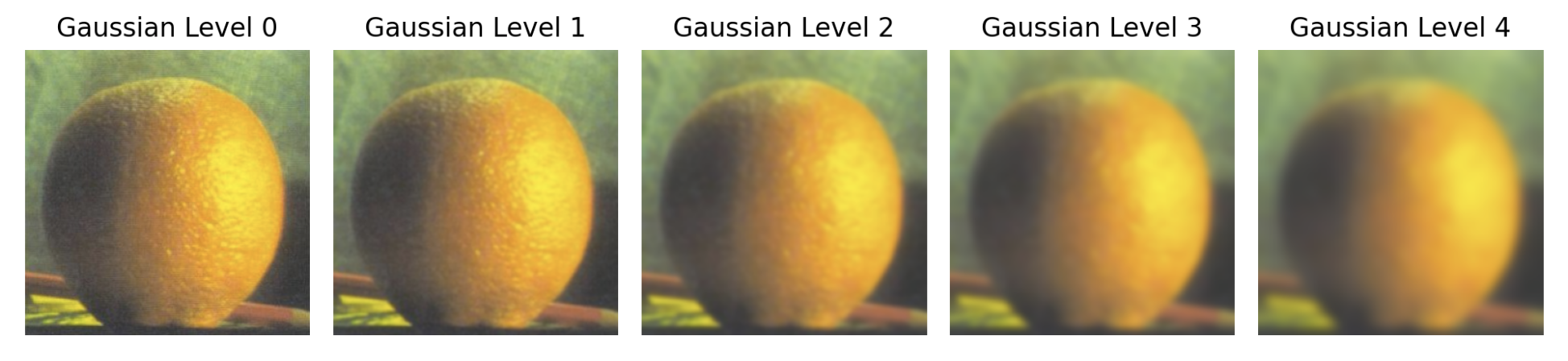 Picture of Gaussian Stack of Orange