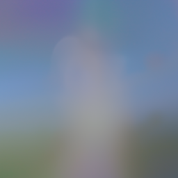 Gaussian Blur Denoising at t=750